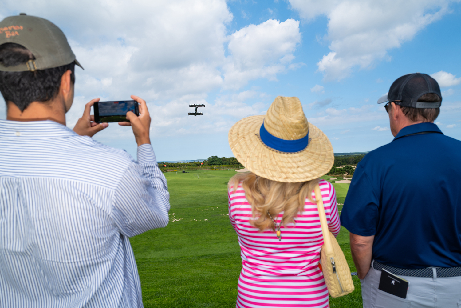 Is it still a drone if it has a pilot on board? This drone/plane offered a glimpse of the possible future of  future of personal transportation. LORI HAWKINS PHOTOS