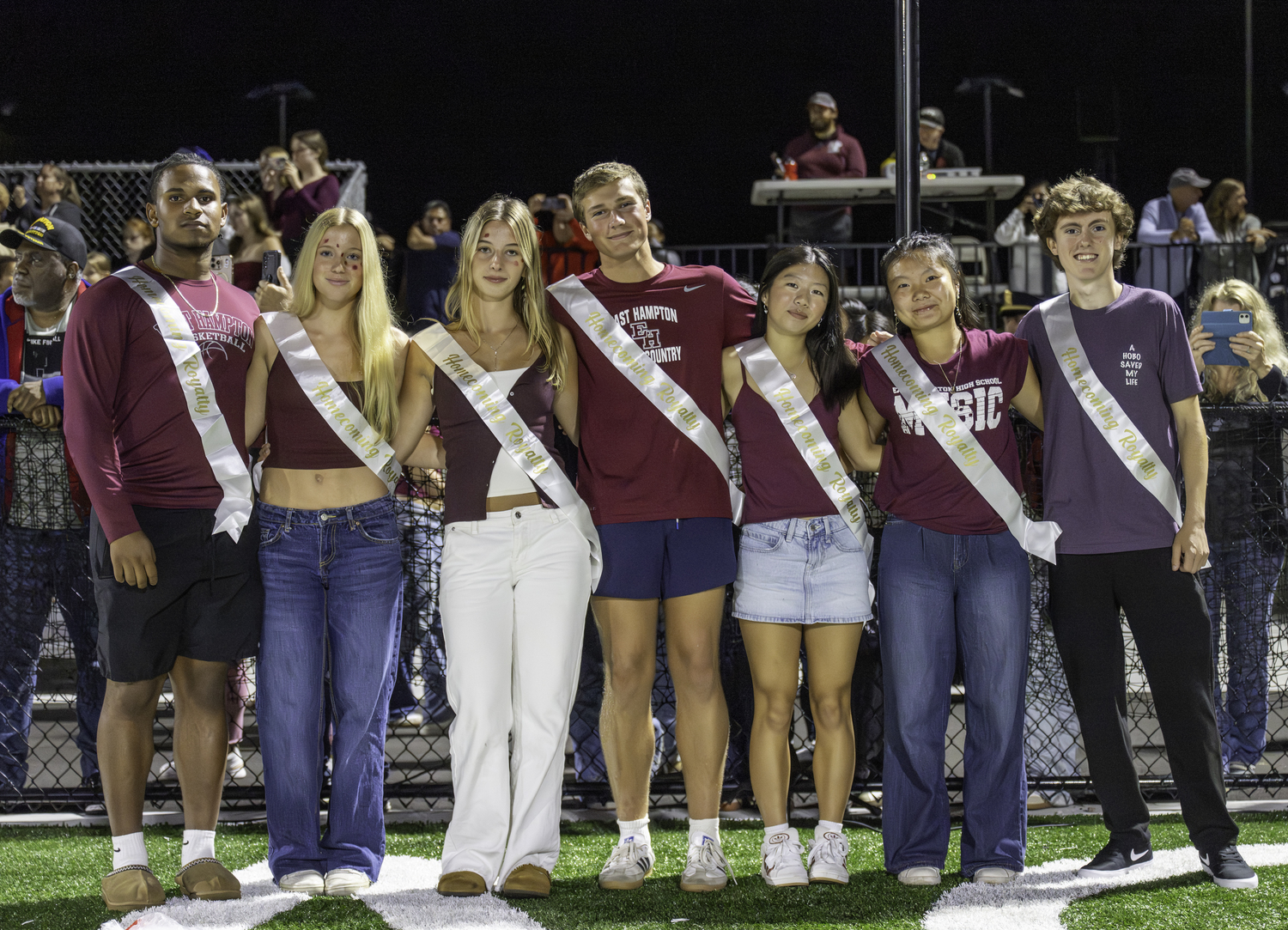 This year's homecoming court.  MARIANNE BARNETT