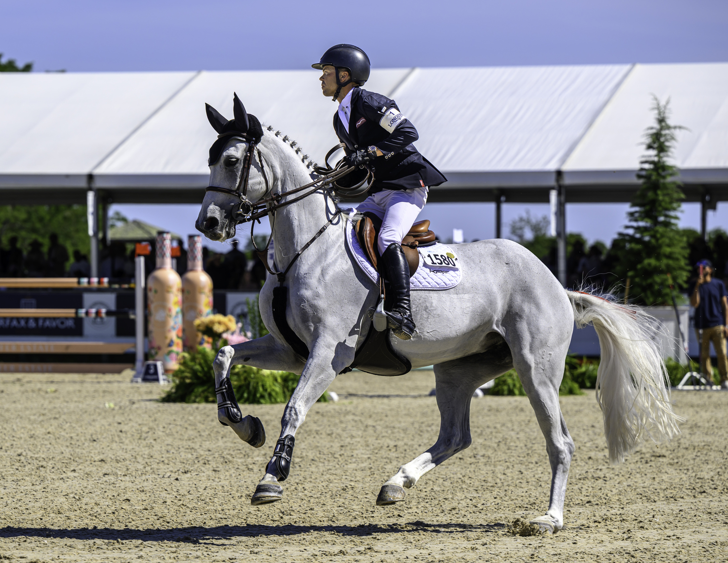 Kent Farrington on Greya.  MARIANNE BARNETT