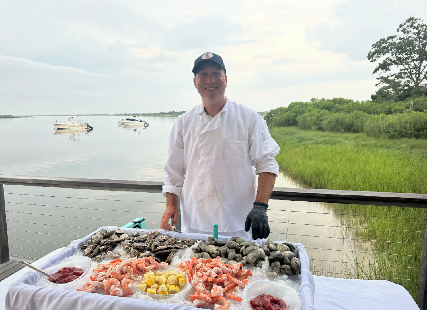 Eric Wurzburg, owner of East End Explorer Camp in Southampton and the contest’s reigning champ, is bringing back the clam shucking content.