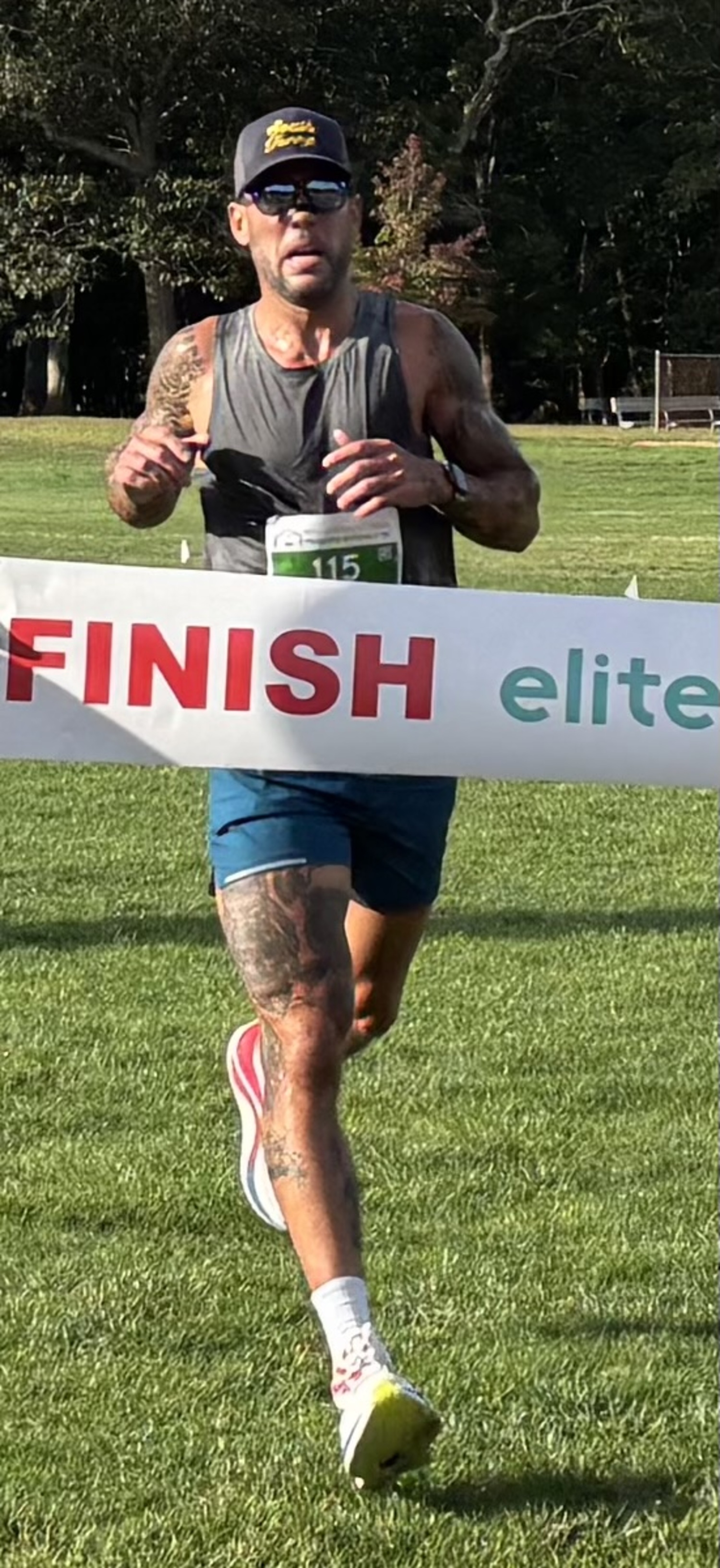 Neil Falkenhan was the overall winner of Sunday's race.  JACK GRAVES
