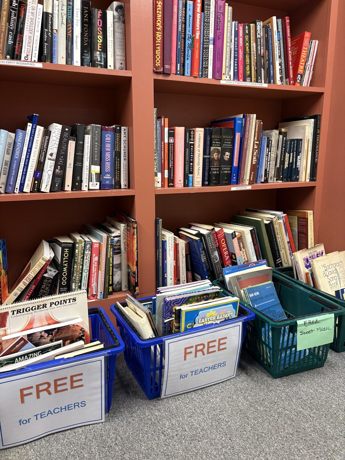 The bookstore in the lower level of Coopers Hall, adjacent to the Rogers Memorial Library, has essentially become the only bookstore in town. It is run by the Friends of the Library, and offers a wide selection of books, including new titles, for $8 or less. CAILIN RILEY