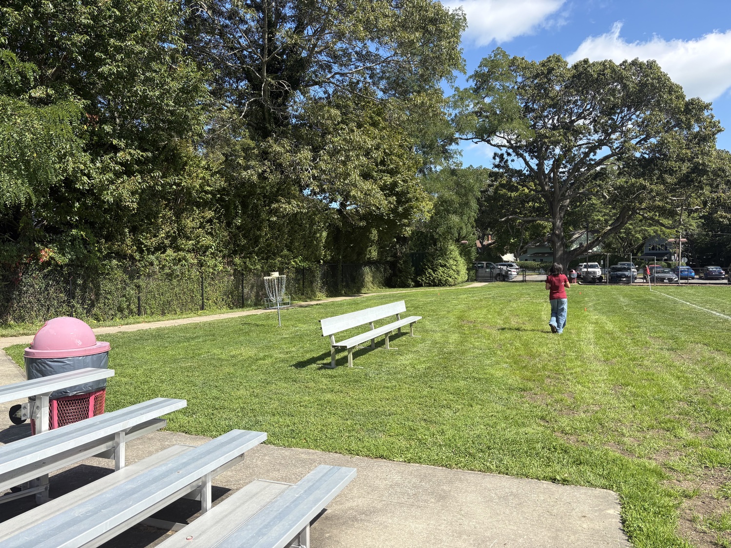 A new wet lab building would be constructed in the grassy area near the back field parking lot. CAILIN RILEY