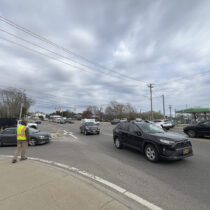“We’re proud to say that from North Sea Road to the Lobster Inn was 7-8 minutes, which is a miracle,” Southampton Town Highway Superintendent Charlie McArdle said at the DANA SHAW
