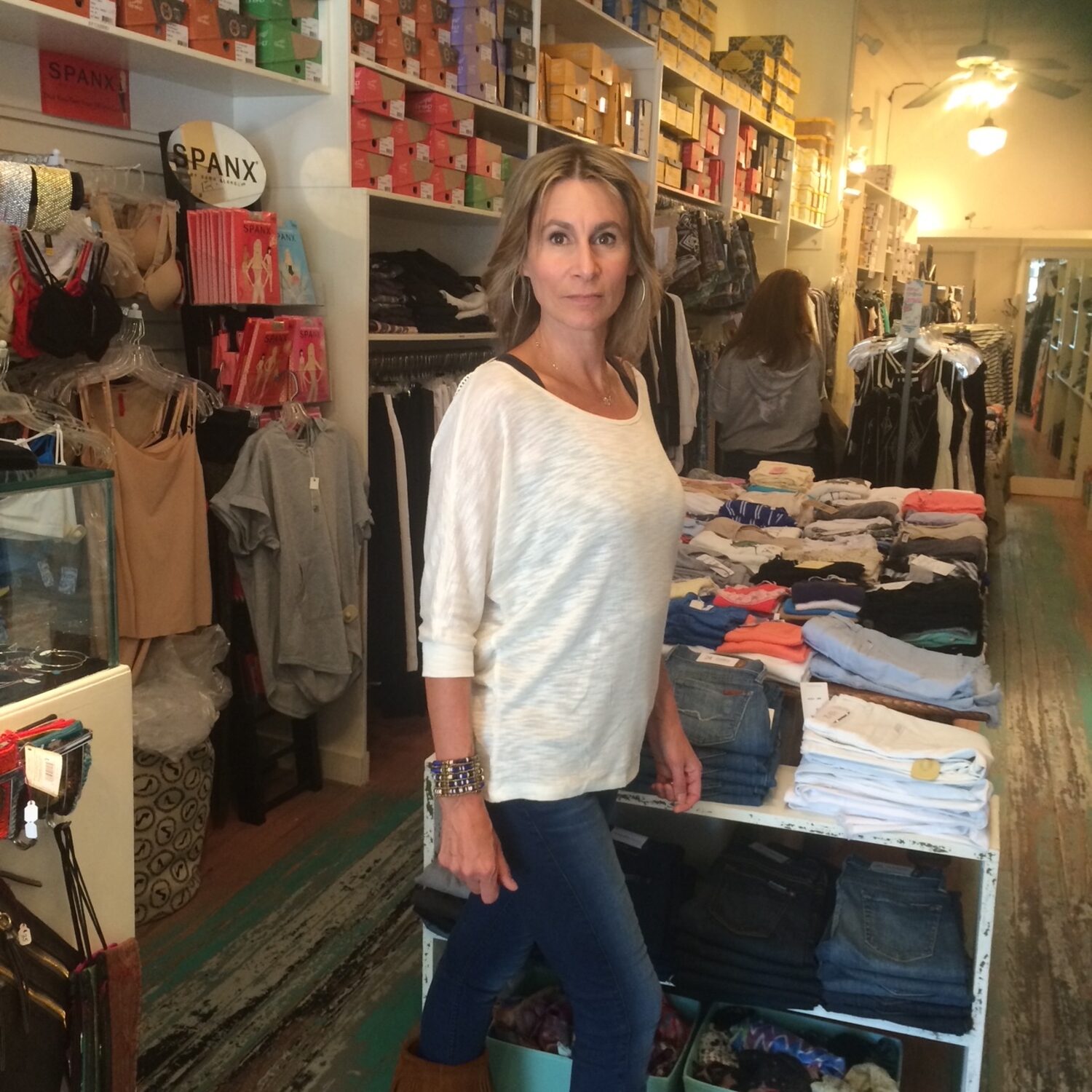 Kenny owned Satori, on Main Street in Sag Harbor, for 25 years. COURTESY THE AUTHOR