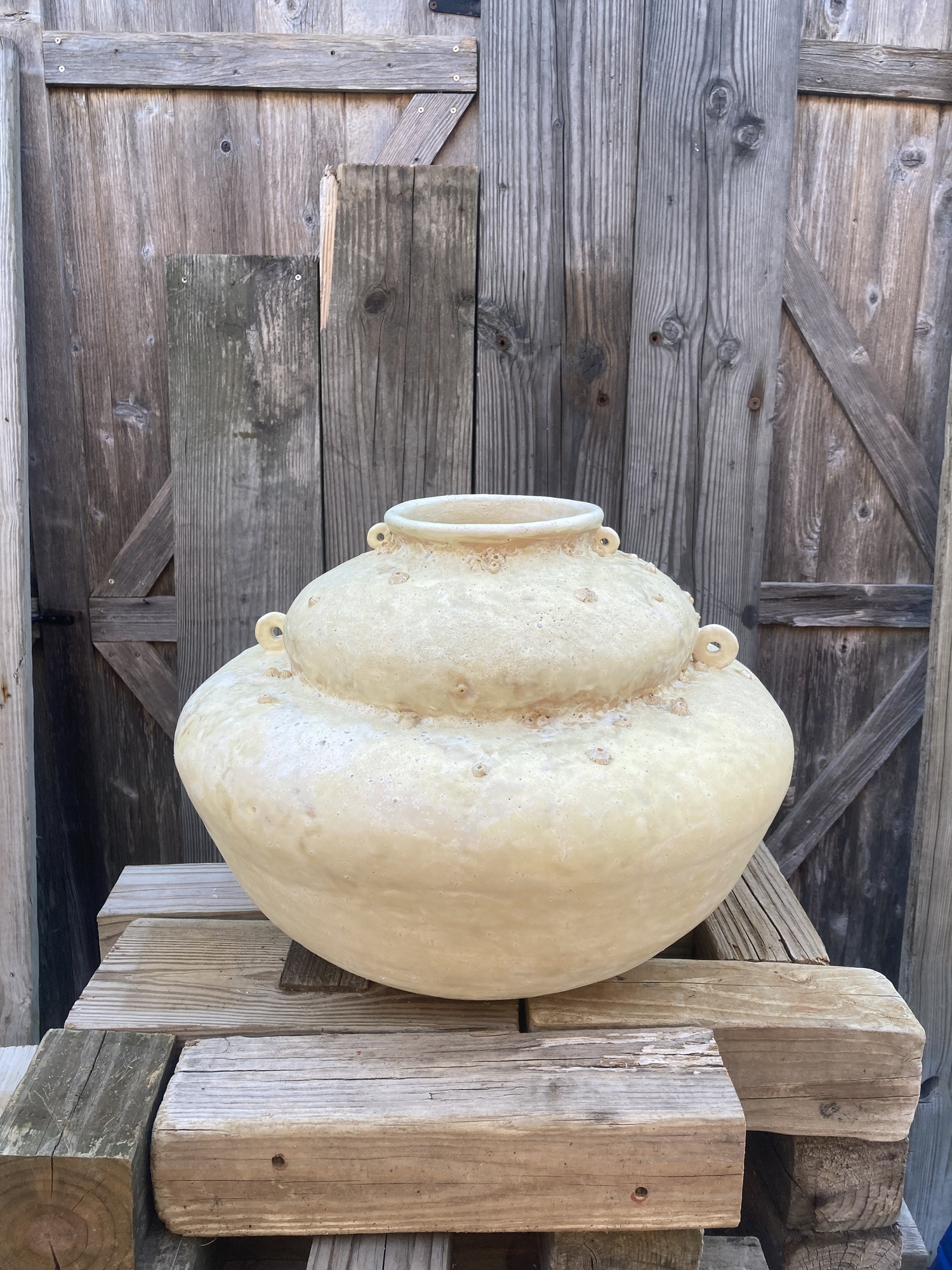 A ceramic piece by Maura Donahue. COURTESY THE ARTIST