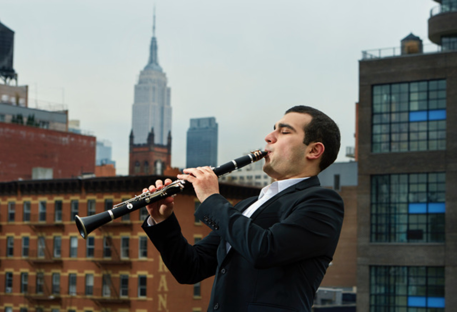 Clarinetist Narek Arutyunian. KEITH SAUNDERS
