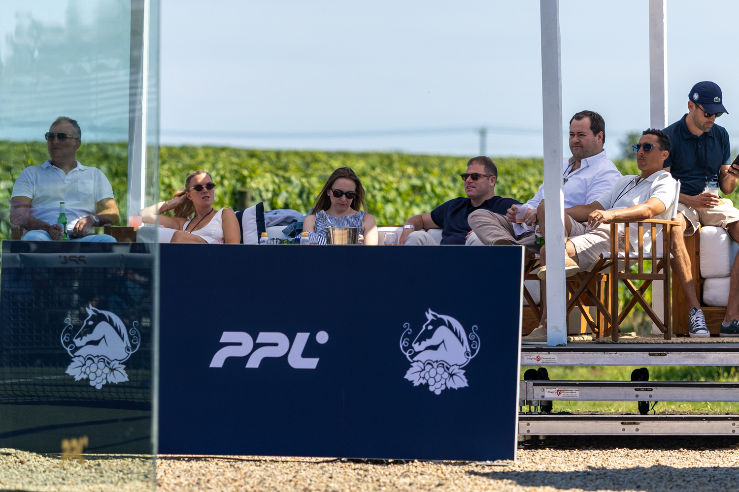 Wölffer Estate Vineyard played host to the Pro Padel League for the first time ever this past Saturday.  RON ESPOSITO