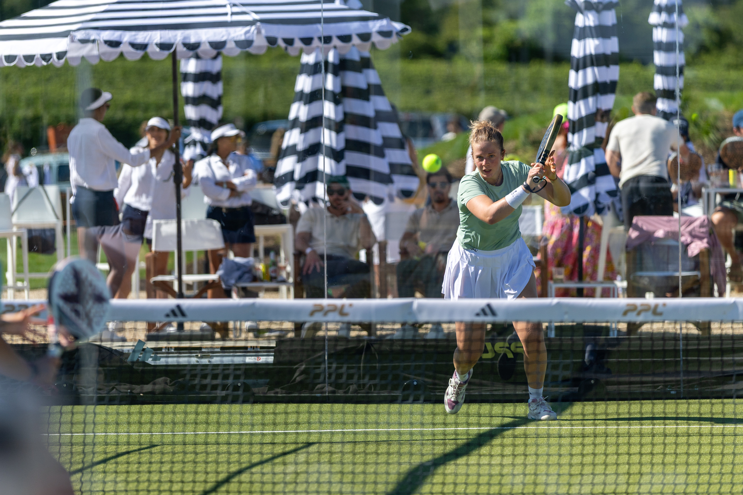 Wölffer Estate Vineyard played host to the Pro Padel League for the first time ever this past Saturday.  RON ESPOSITO