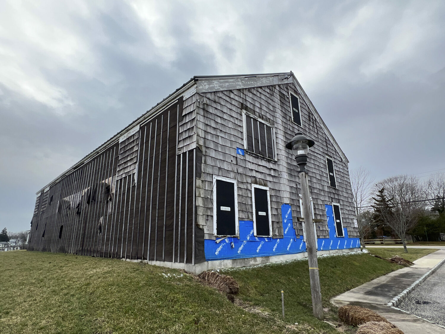 The North Sea Maritime Center hopes to be able to begin construction work on the Tupper Boathouse restoration by the end of this year and complete the work in 2026. DANA SHAW