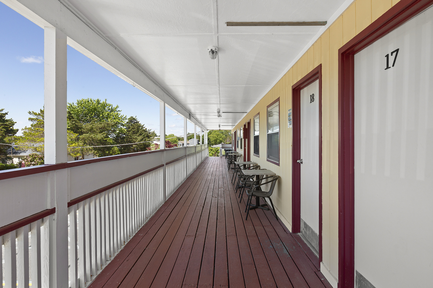 Bay Watch Hotel & Marina, located at 72 Foster Avenue in Hampton Bays, has hit the market for $10.5 million. COURTESY CORCORAN