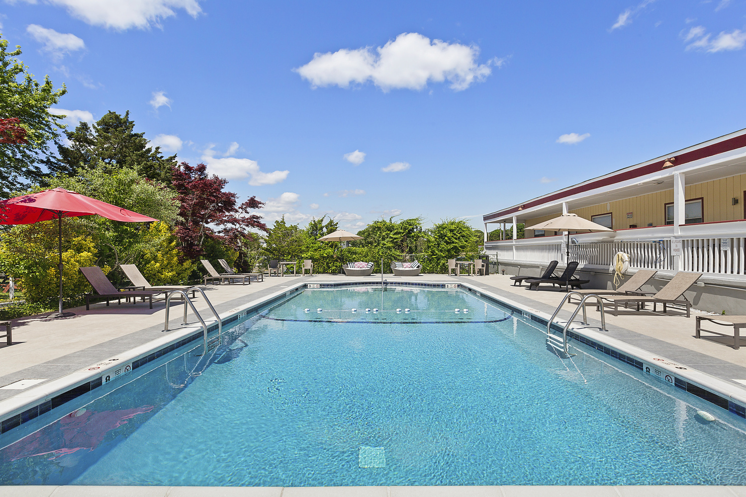 Bay Watch Hotel & Marina, located at 72 Foster Avenue in Hampton Bays, has hit the market for $10.5 million. COURTESY CORCORAN