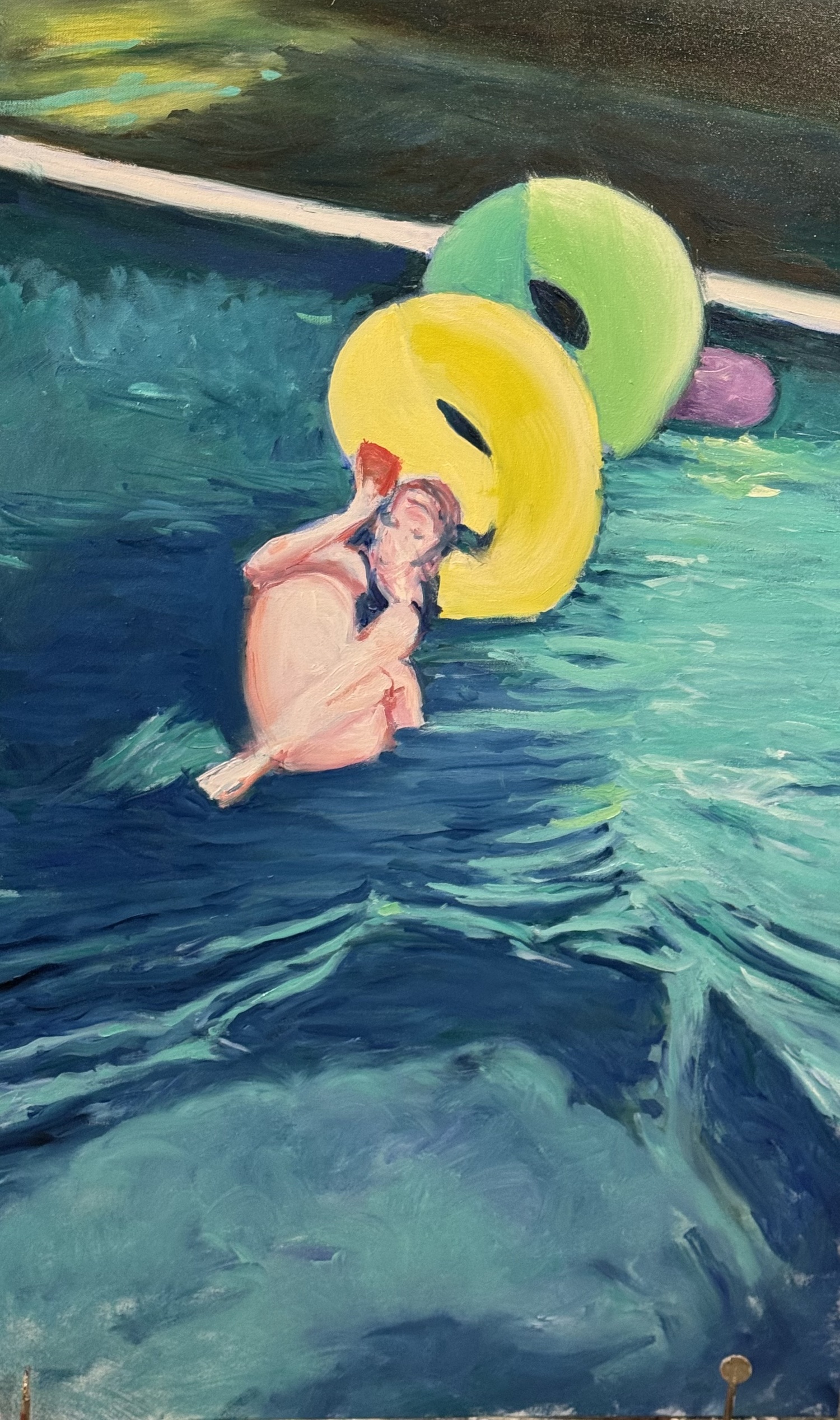 A painting by artist Michael McDowell. COURTESY THE ARTIST