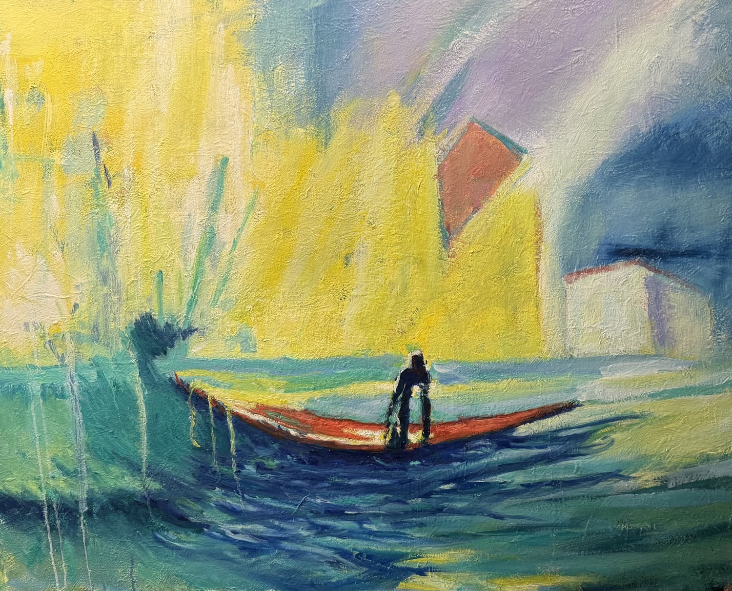 A painting by artist Michael McDowell. COURTESY THE ARTIST