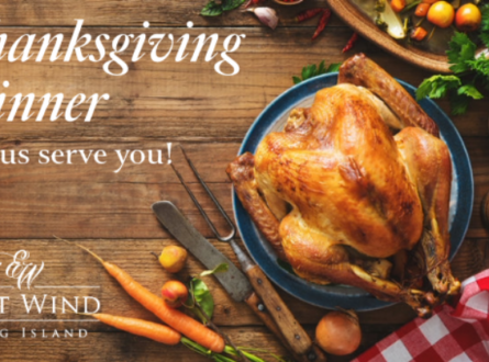 Thanksgiving Dinner at East Wind