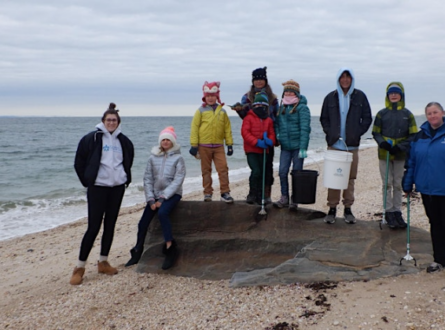 Hallock State Park Beach Walk & Clean-Up with AMSEAS