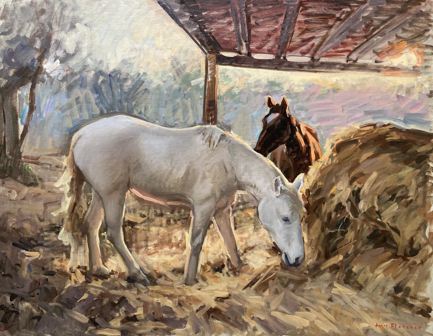 Amy Florence, “Horse Sketch 2,