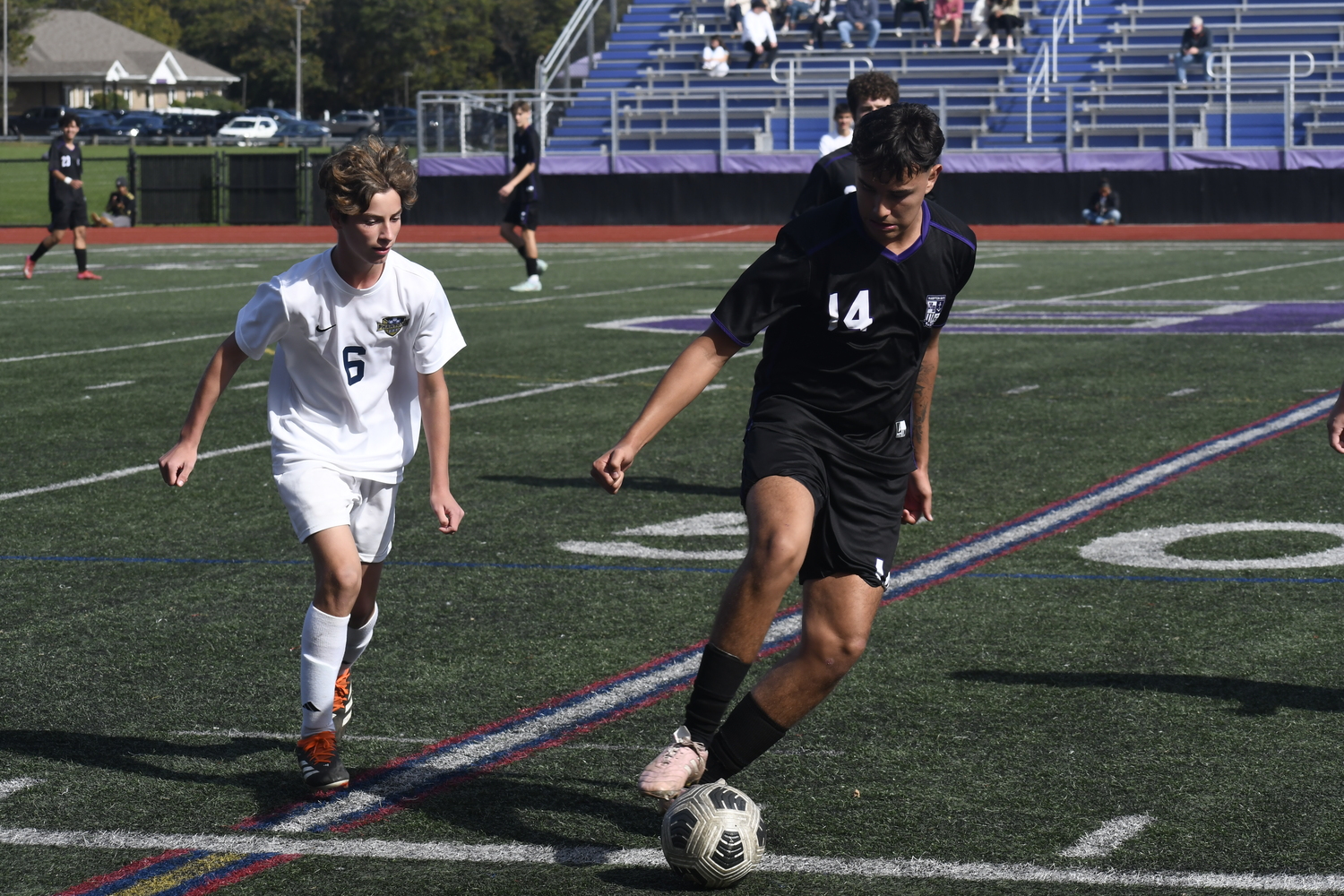 Hampton Bays senior Johan Wagner.  DREW BUDD