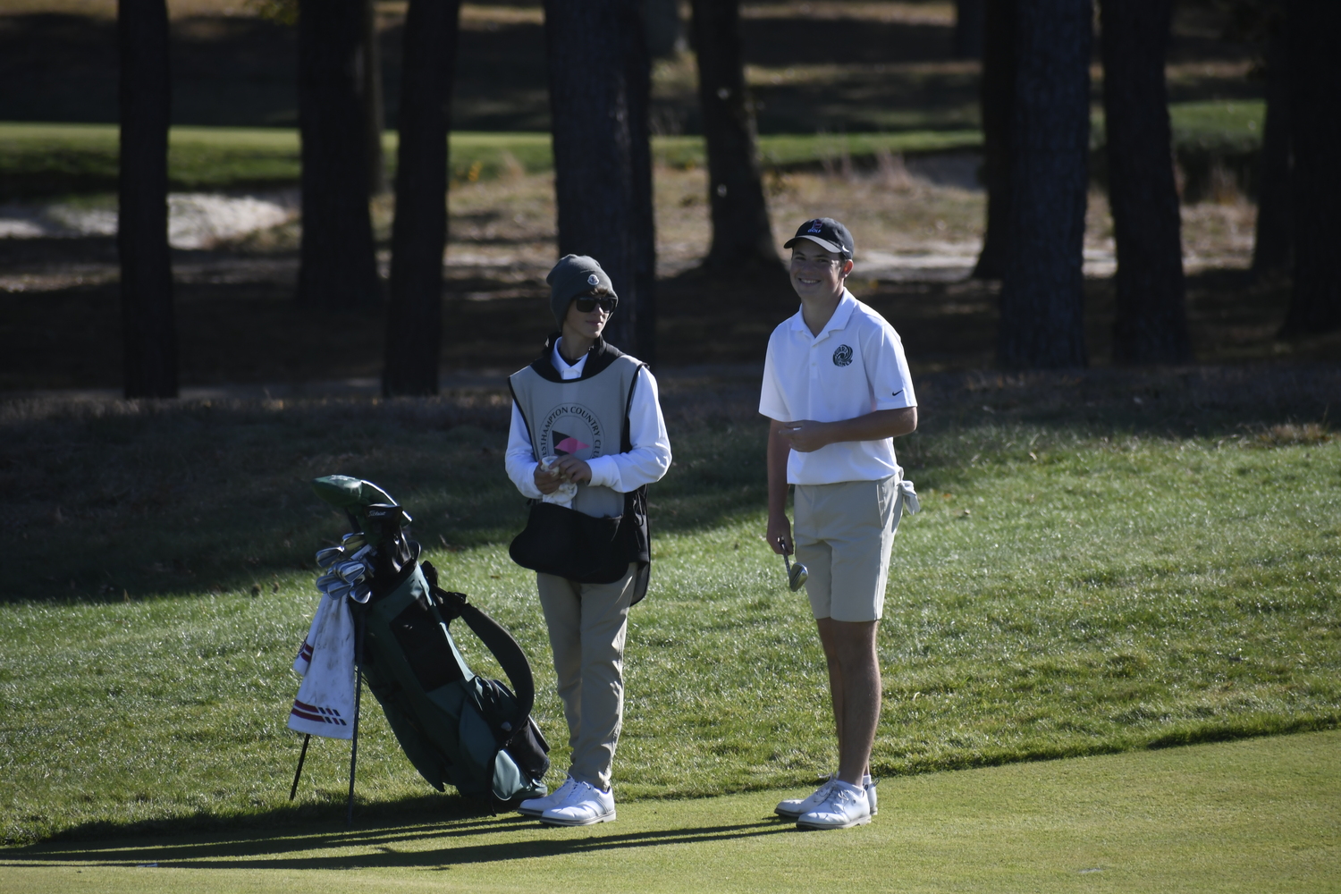 Hurricanes Caden Padavan, left, and Zach Berger. DREW BUDD
