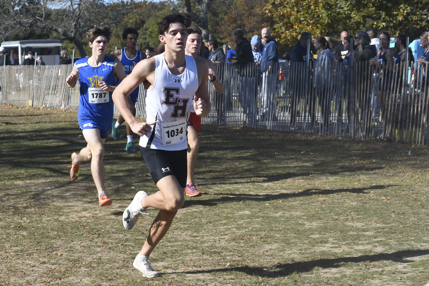 East Hampton senior Liam Knight.  DREW BUDD