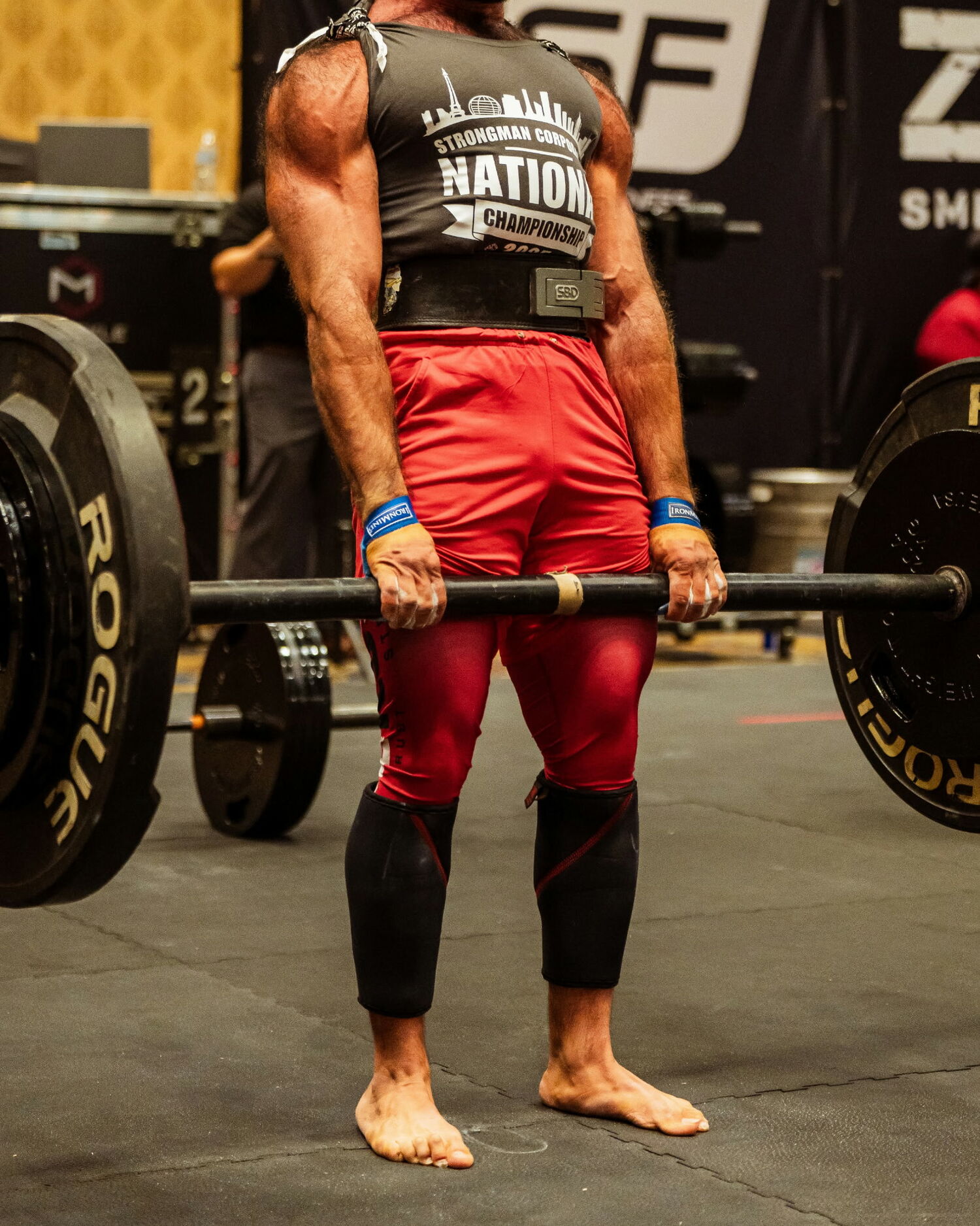 Cristian Candemir competed at the 2025 Strongman National Championships last month. OWENS MEDIA