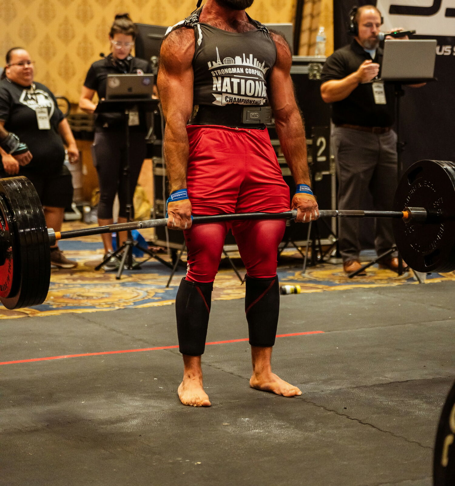 Cristian Candemir competed at the 2025 Strongman National Championships last month. OWENS MEDIA