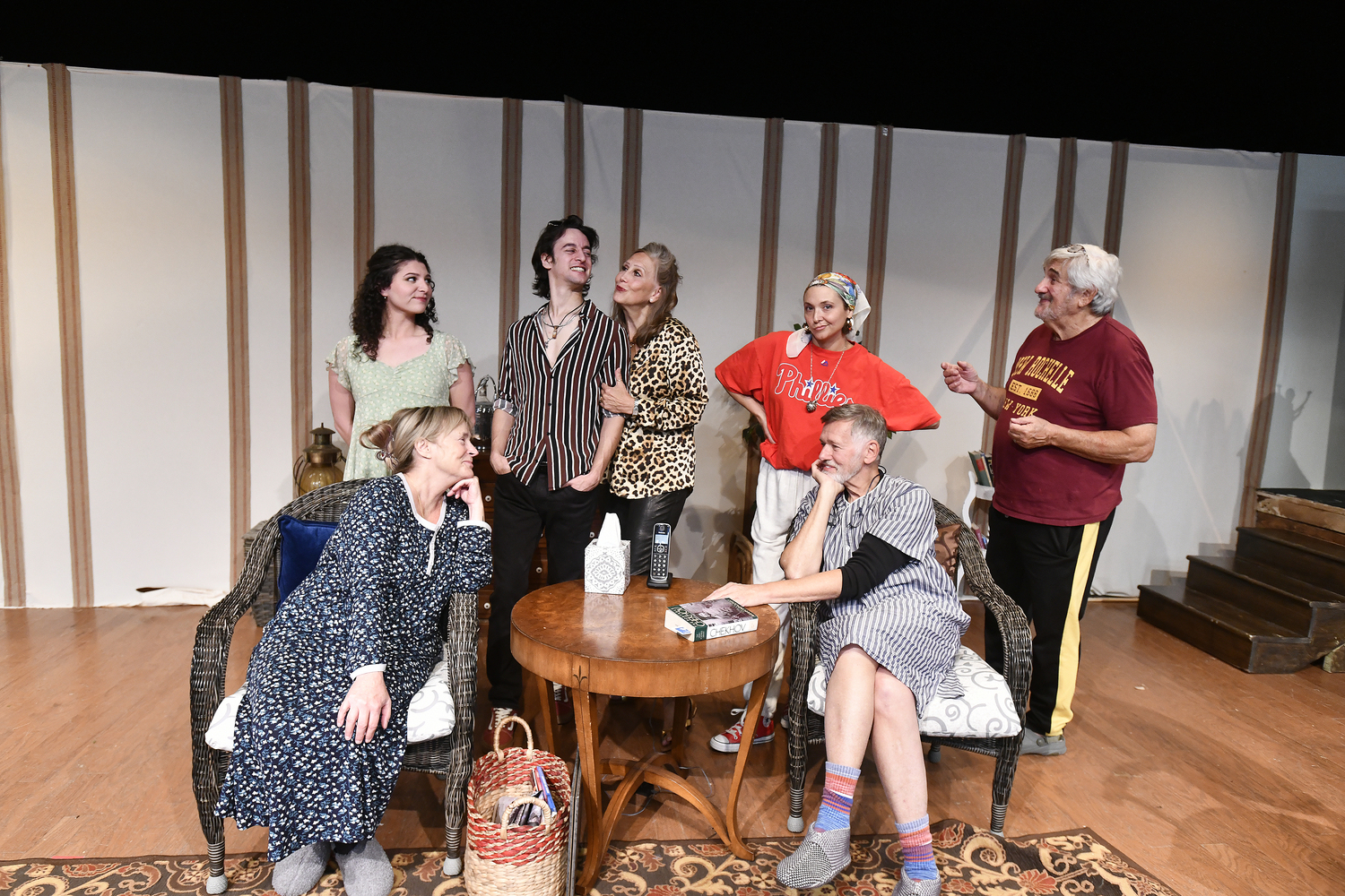 The cast of 