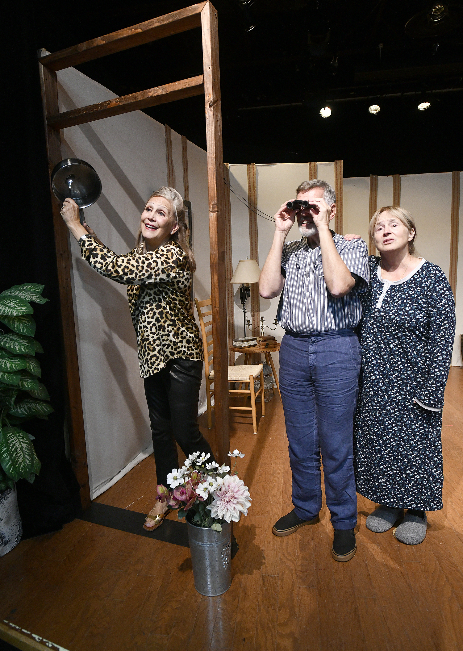 Aly Friedman, Randall Hemming and Bonnie Grice in a scene from 
