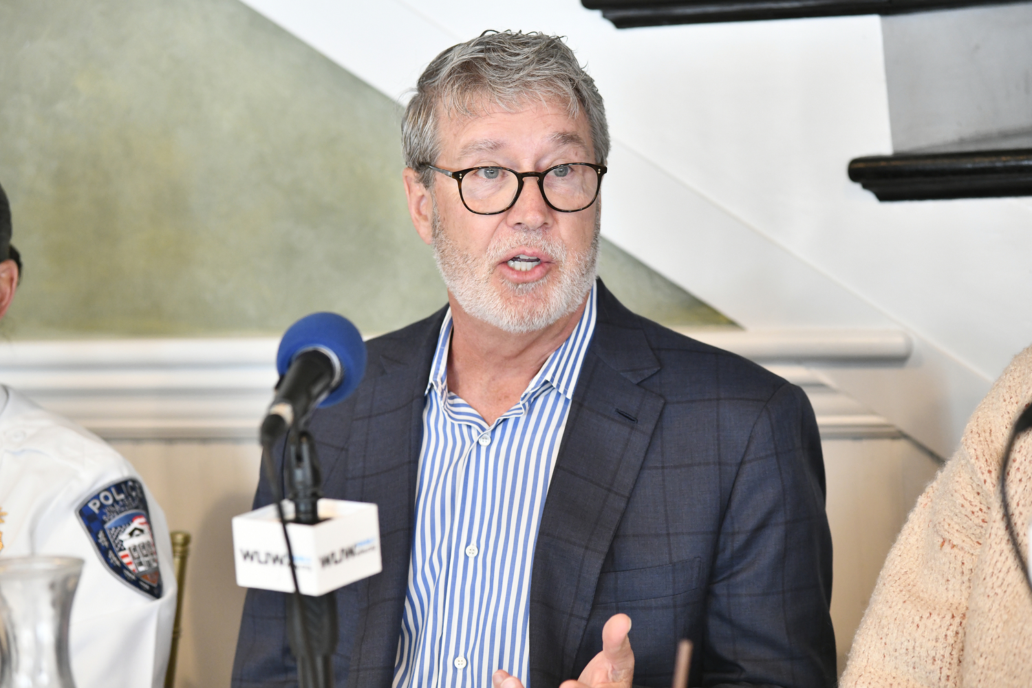 Panelist Jay Diesing of the Southampton Association.  DANA SHAW