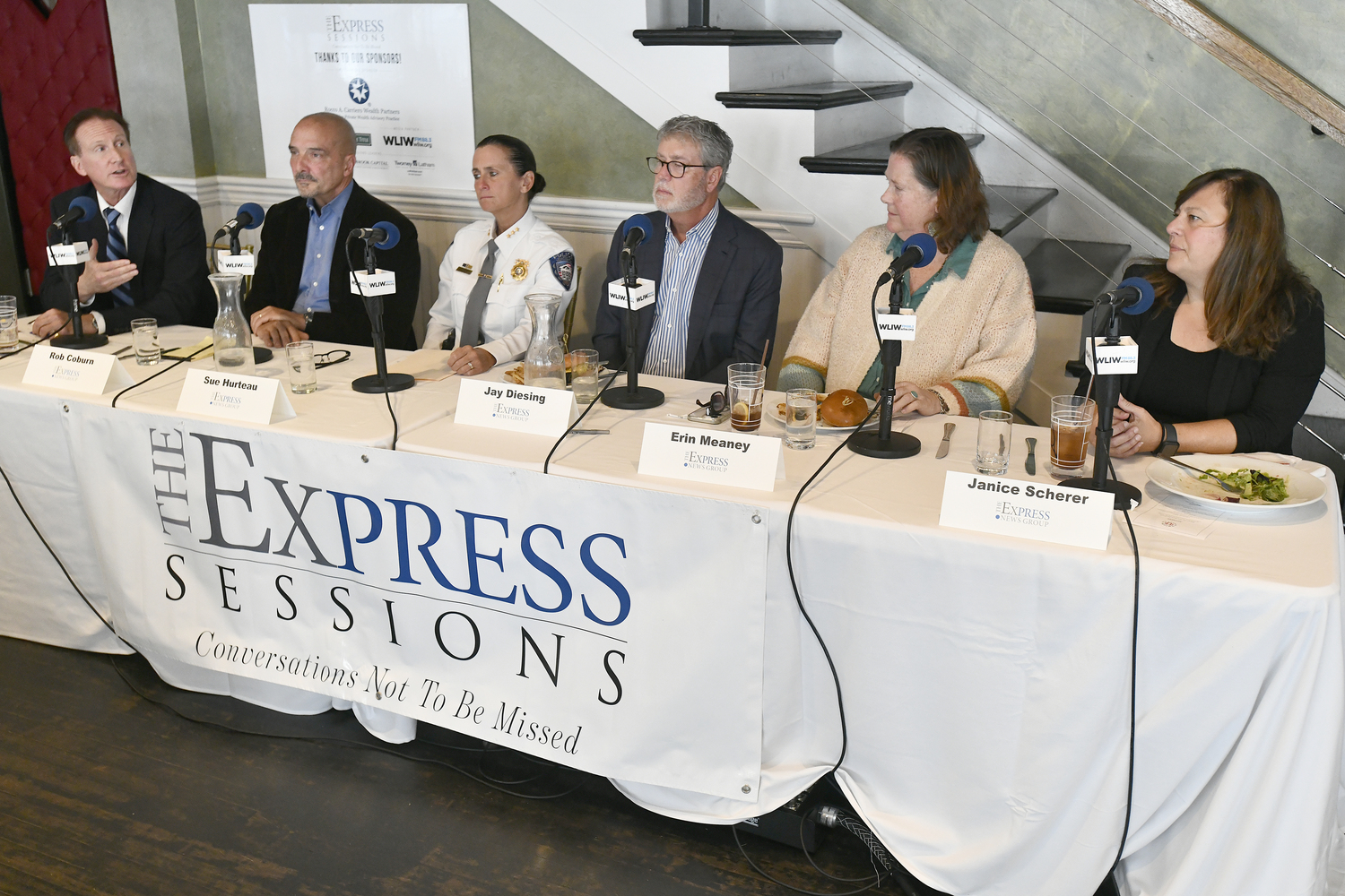 The panel at the October 9 Express Sessions.