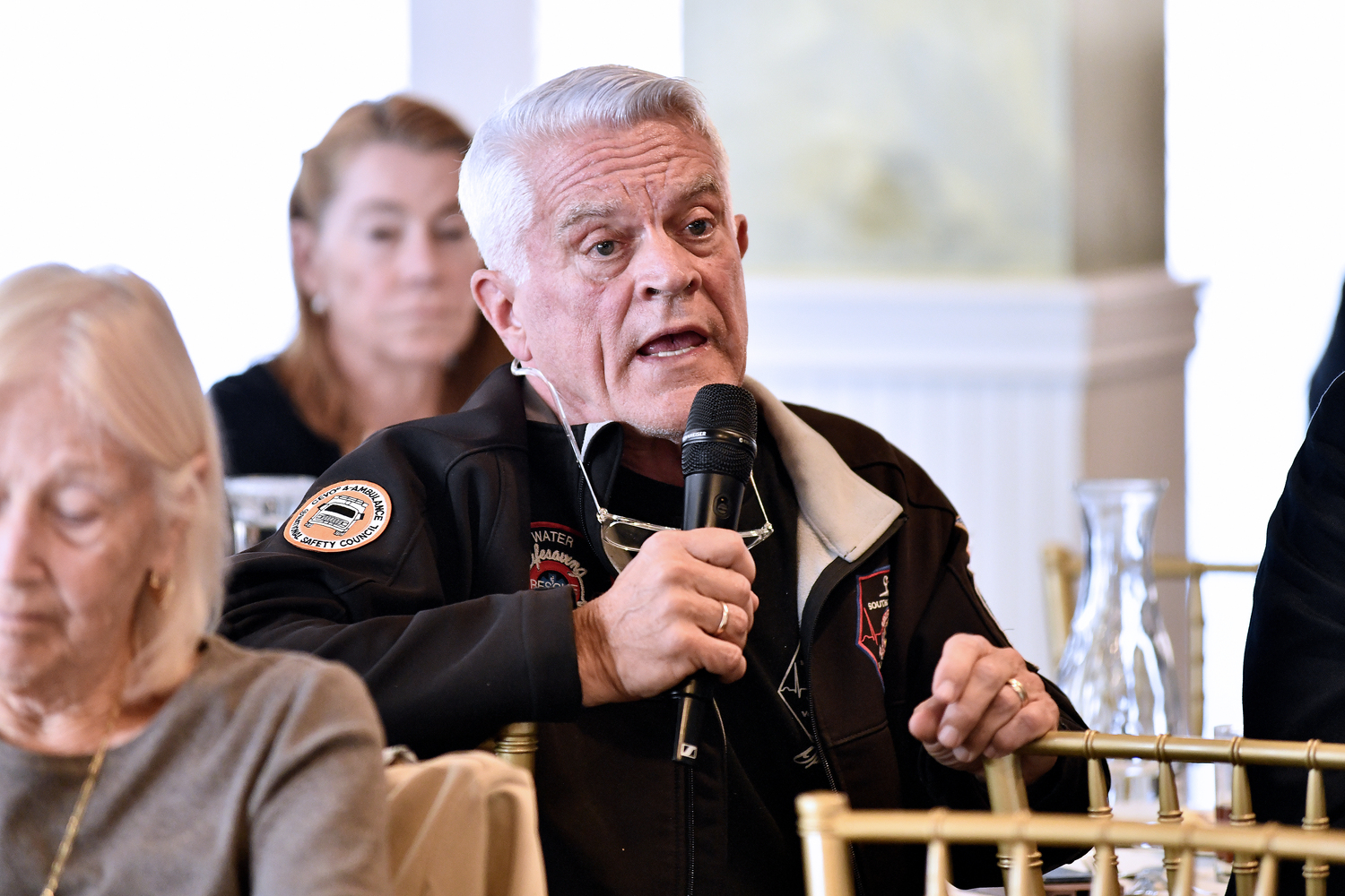 Jimmy Mack asks a question.