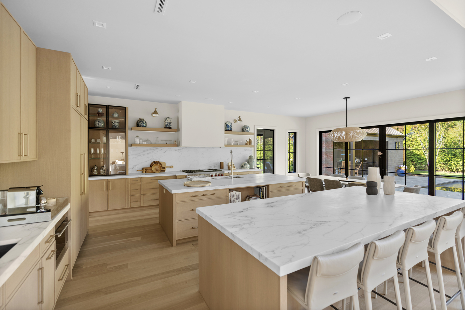 Inside 85 Pheasant Drive in Bridgehampton, which recently sold for just shy of $10 million. COURTESY DOUGLAS ELLIMAN