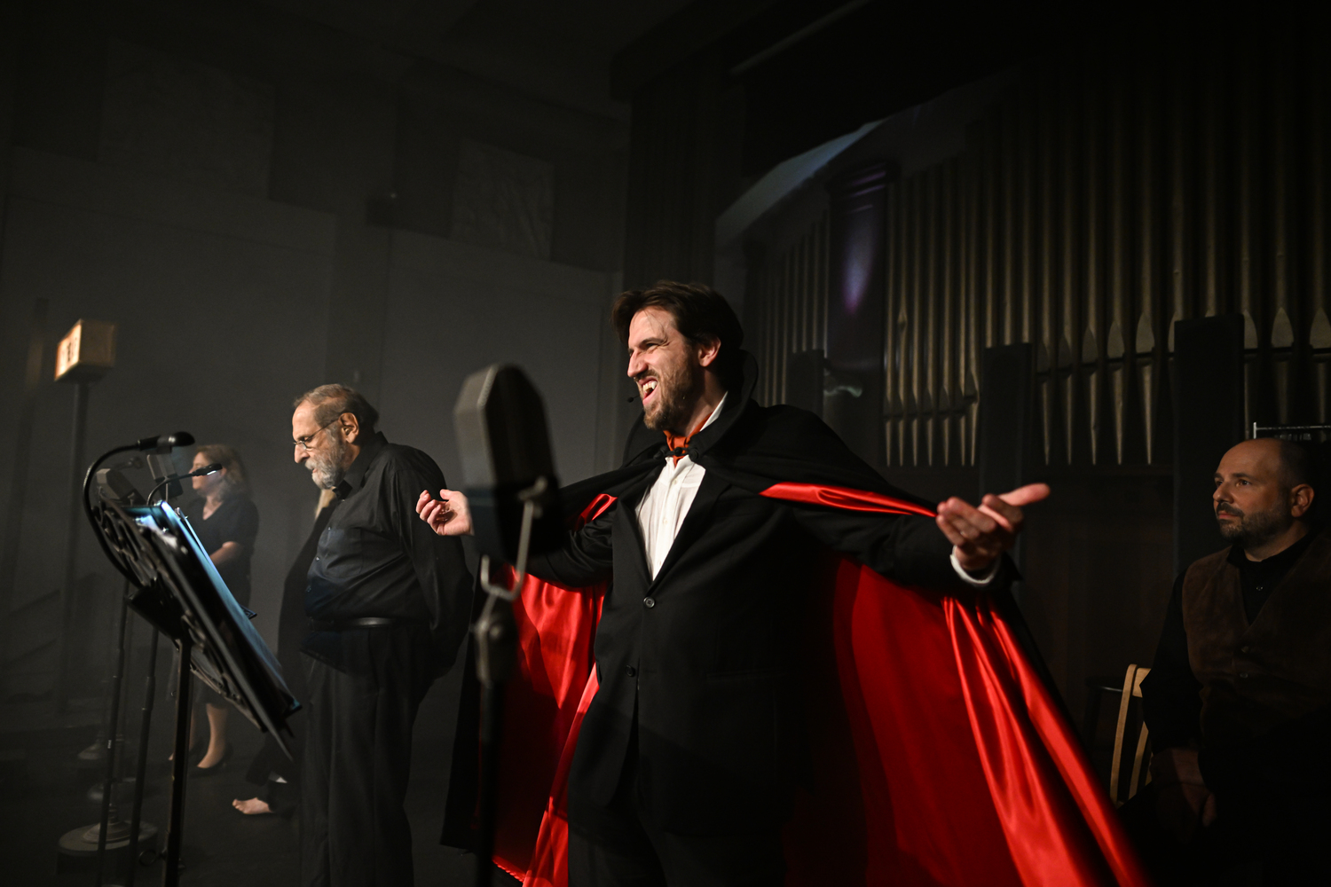 Michaal Lyn Schepps, Daniel Becker, Tim Ferris and Michael Ponella in Center Stage's production of 