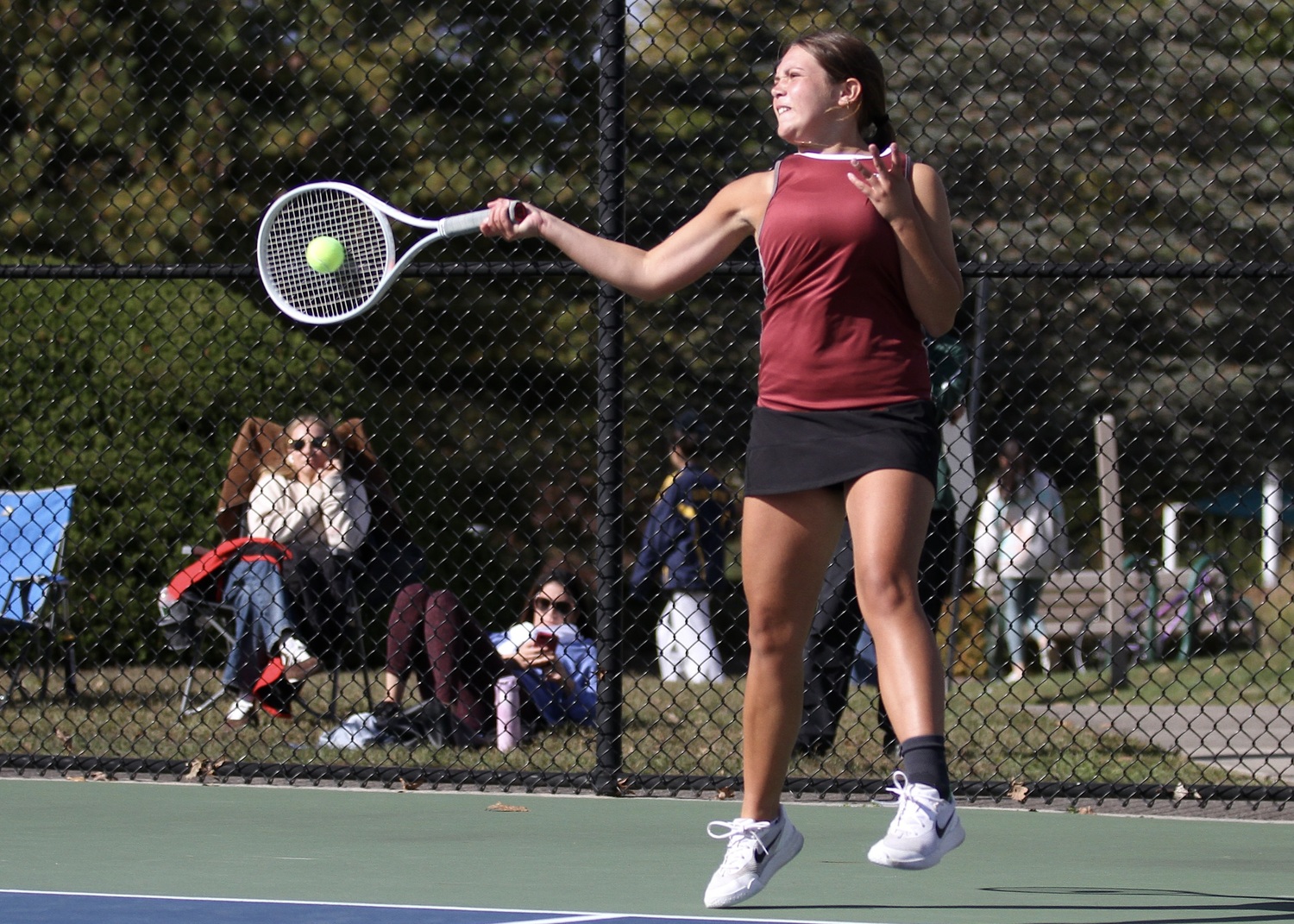 Freshman Fallon Centalonza. DESIRÉE KEEGAN