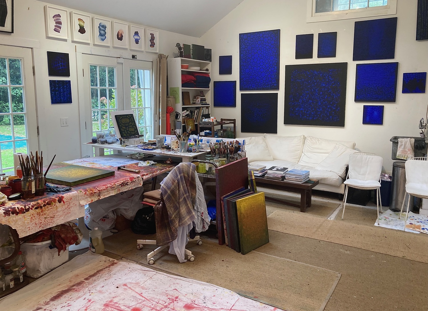 Eva Faye's studio. KYRIL BROMLEY