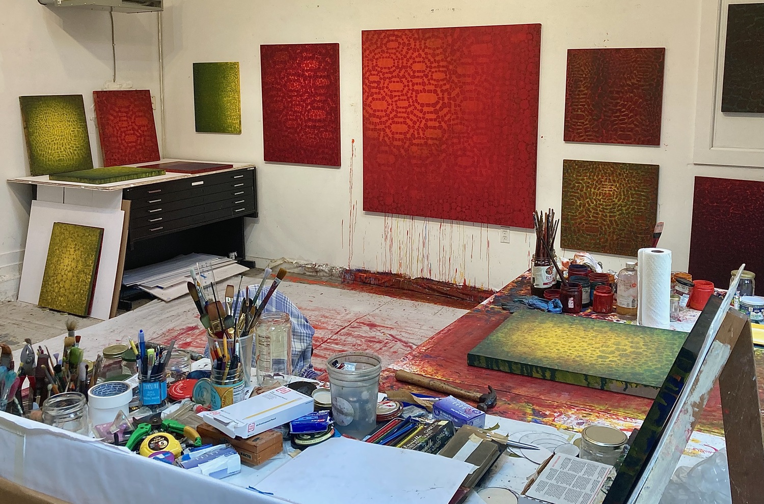 Eva Faye's studio. KYRIL BROMLEY