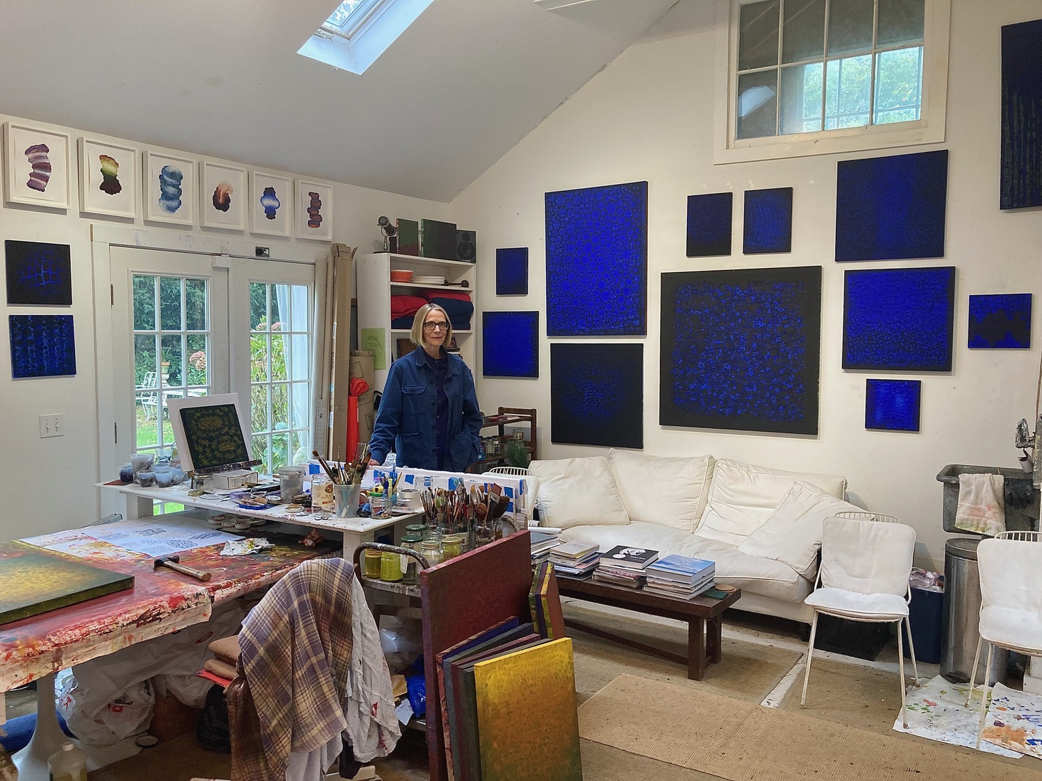 Eva Faye's studio. KYRIL BROMLEY