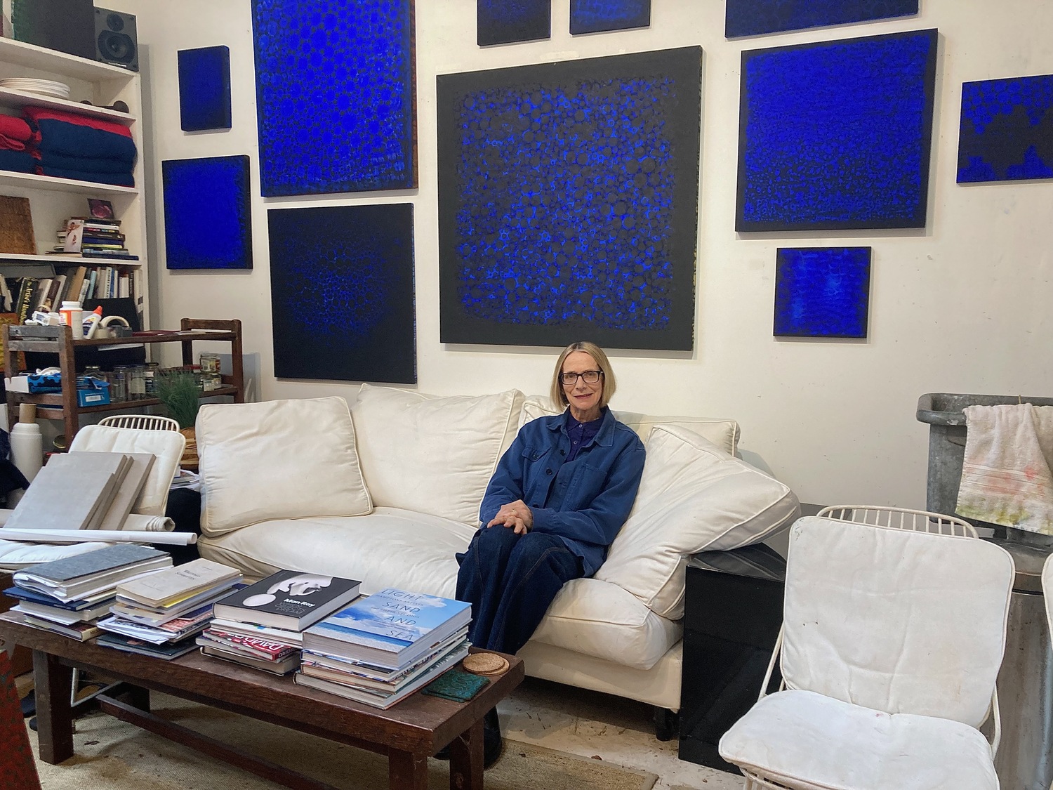 Eva Faye in her studio. KYRIL BROMLEY