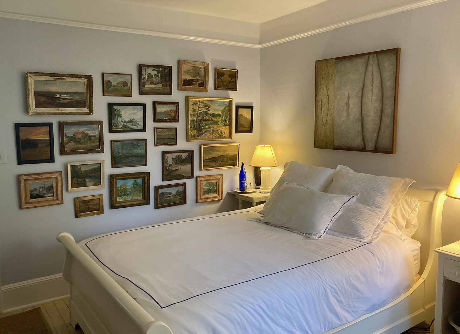 Inside the Bridgehampton home of Eva Faye and Abby Terkuhle. KYRIL BROMLEY