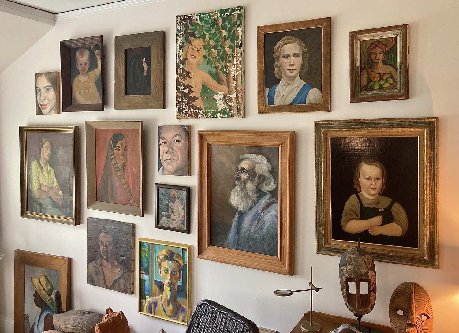 Inside the Bridgehampton home of Eva Faye and Abby Terkuhle. KYRIL BROMLEY