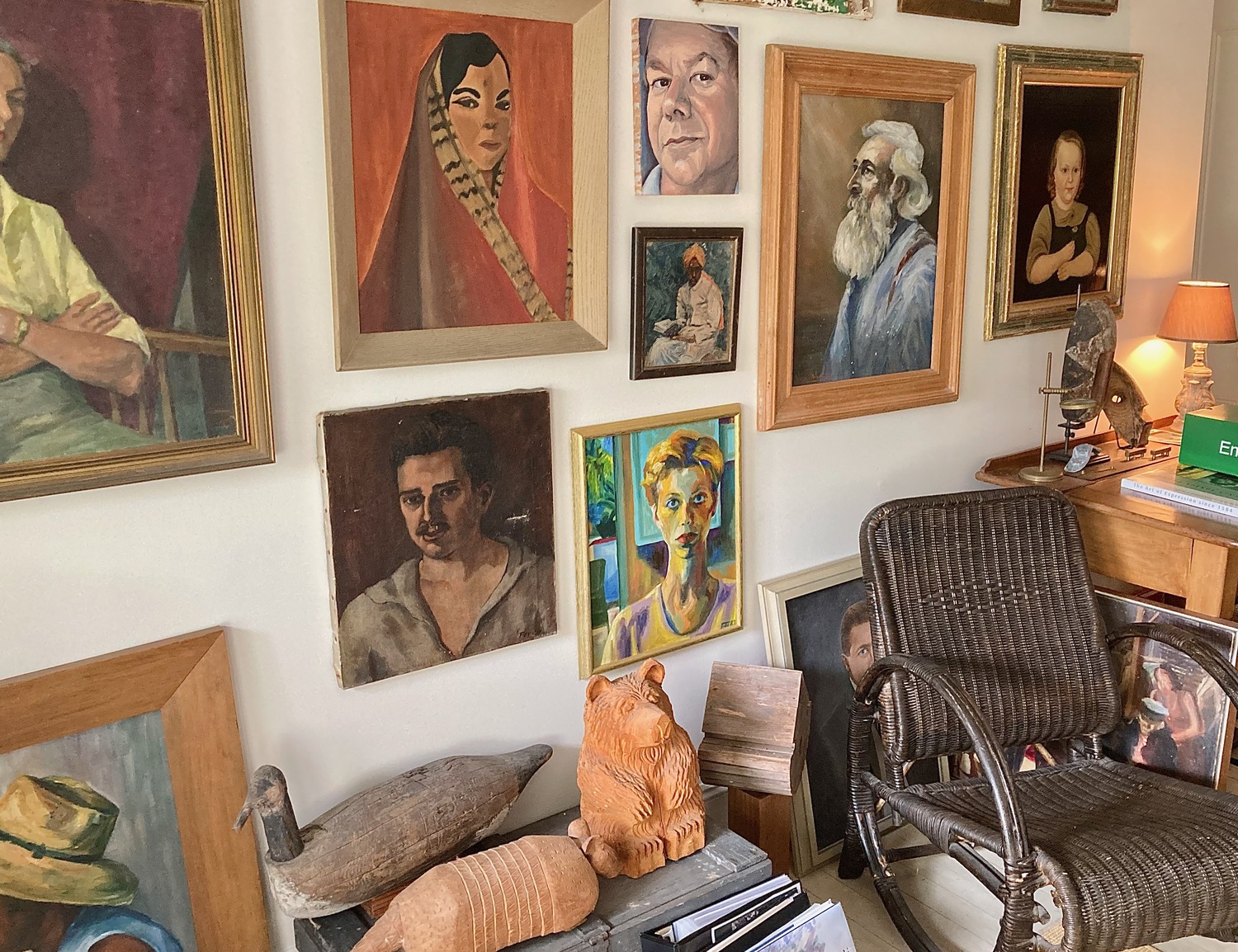 Inside the Bridgehampton home of Eva Faye and Abby Terkuhle. KYRIL BROMLEY