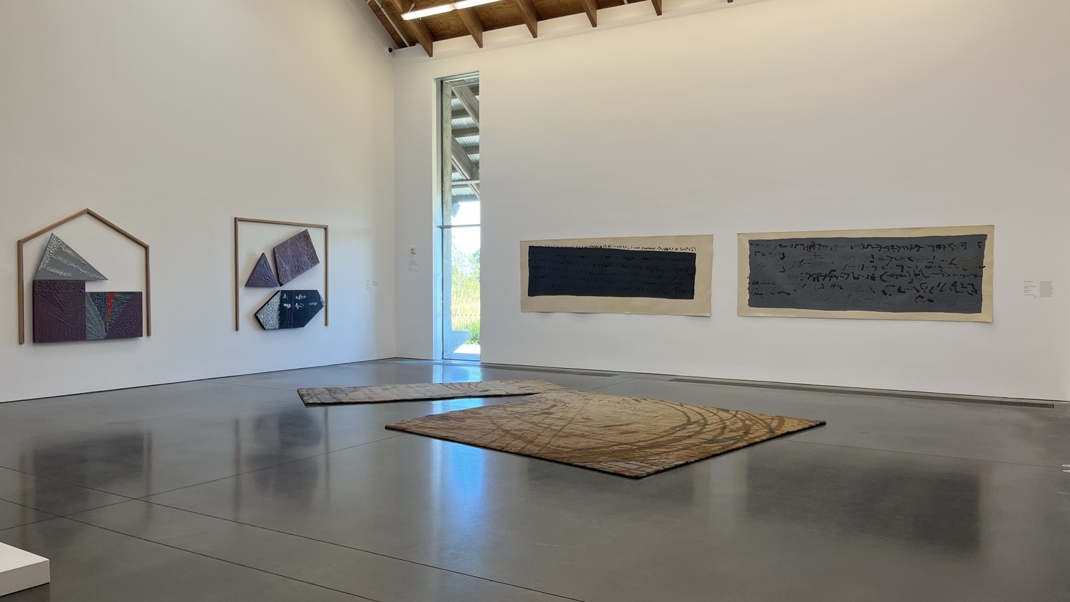An installation view of “Nina Yankowitz: In the Out/Out the In,” a retrospective exhibition on view at the Parrish Art Museum through February 22. FRANKIE KADIR BADEMCI