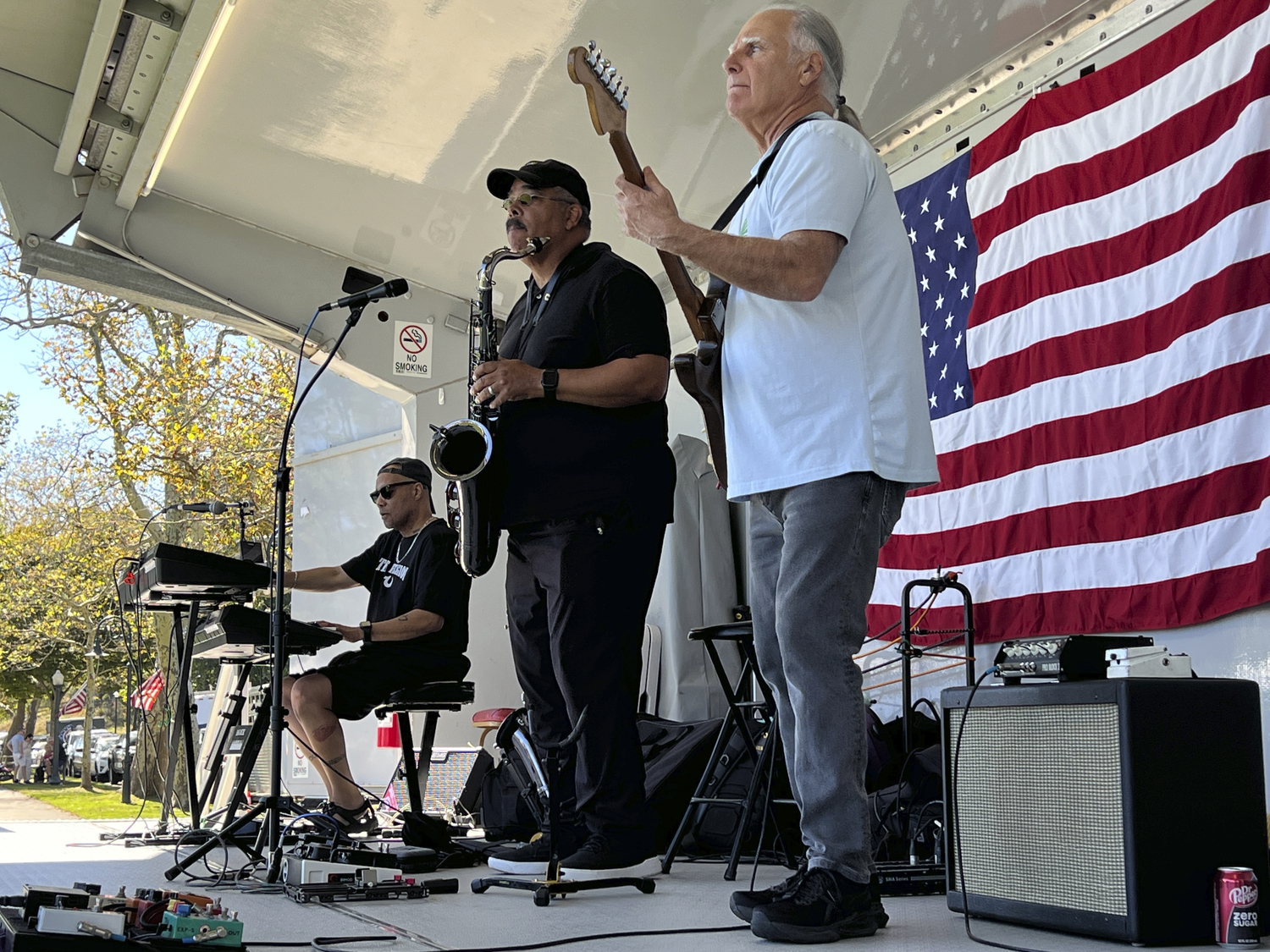 Certain Moves perform in Agawam Park on Saturday.