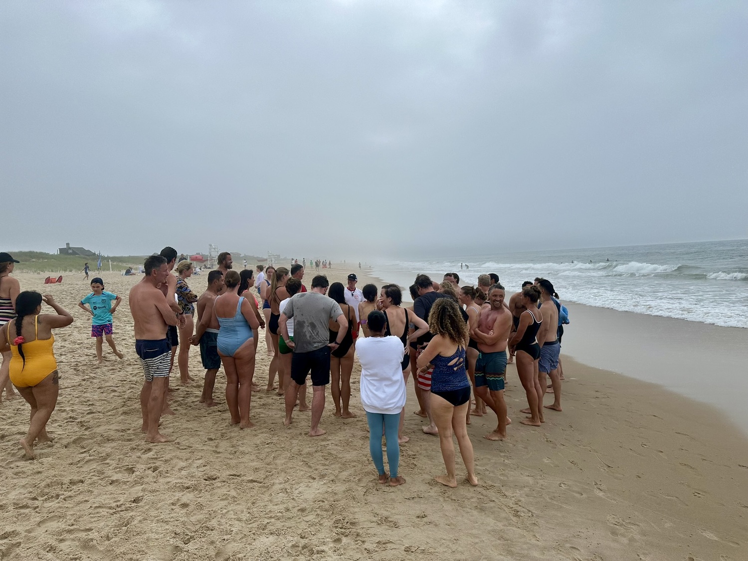 East Hampton Town Chief Lifeguard and HLA President John Ryan Jr., leads a Guardians course this past summer.  NICHOLAS SOPKIN