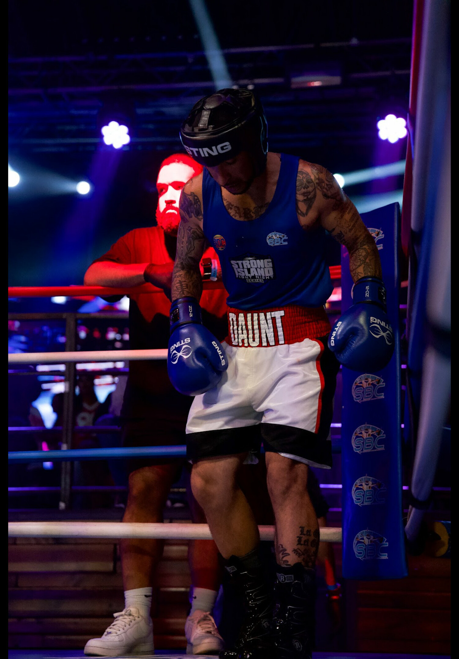 Montauk's Richie Daunt fought Samuel Iadicicco at Stereo Garden on September 27. Daunt won by a split decision. @MIABLAISEPHOTOGRAPHY