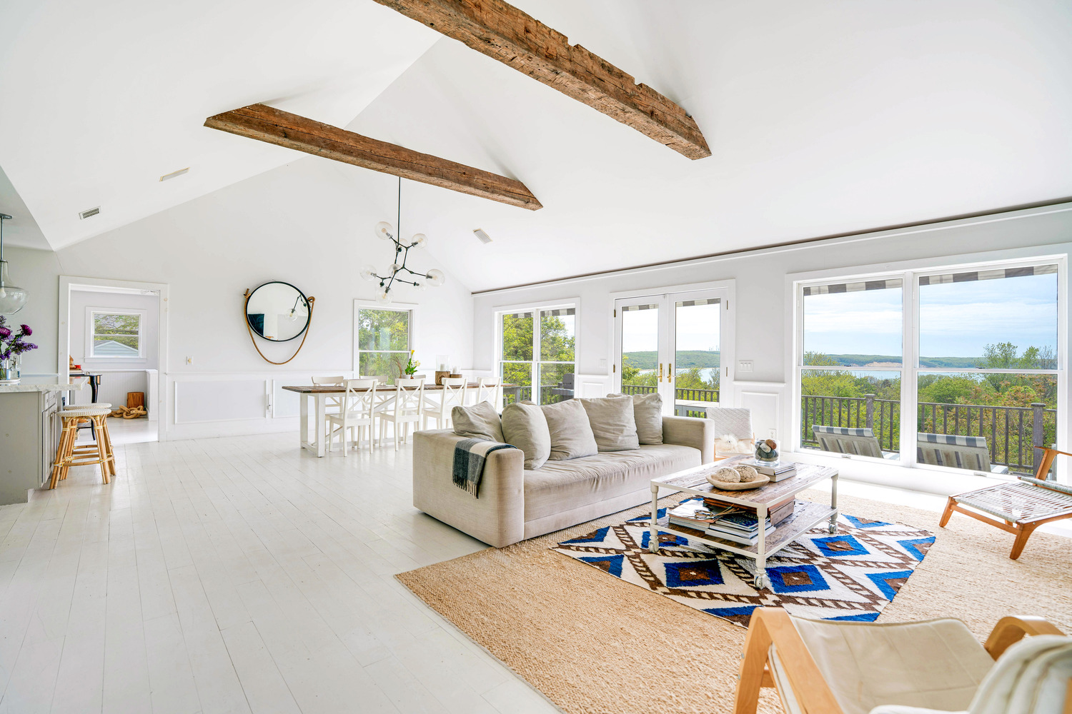 Inside Esha Soni’s Montauk home. DOUGLAS ELLIMAN