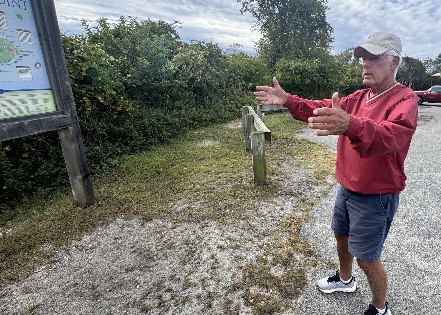 Richie Lia was an East Hampton Town Police detective in 1978 and one of the first officers to respond to the scene when the body of the still unidentified woman referred to as Montauk Mary was discovered near an overlook off Route 27 between downtown and the lighthouse. MICHAEL WRIGHT
