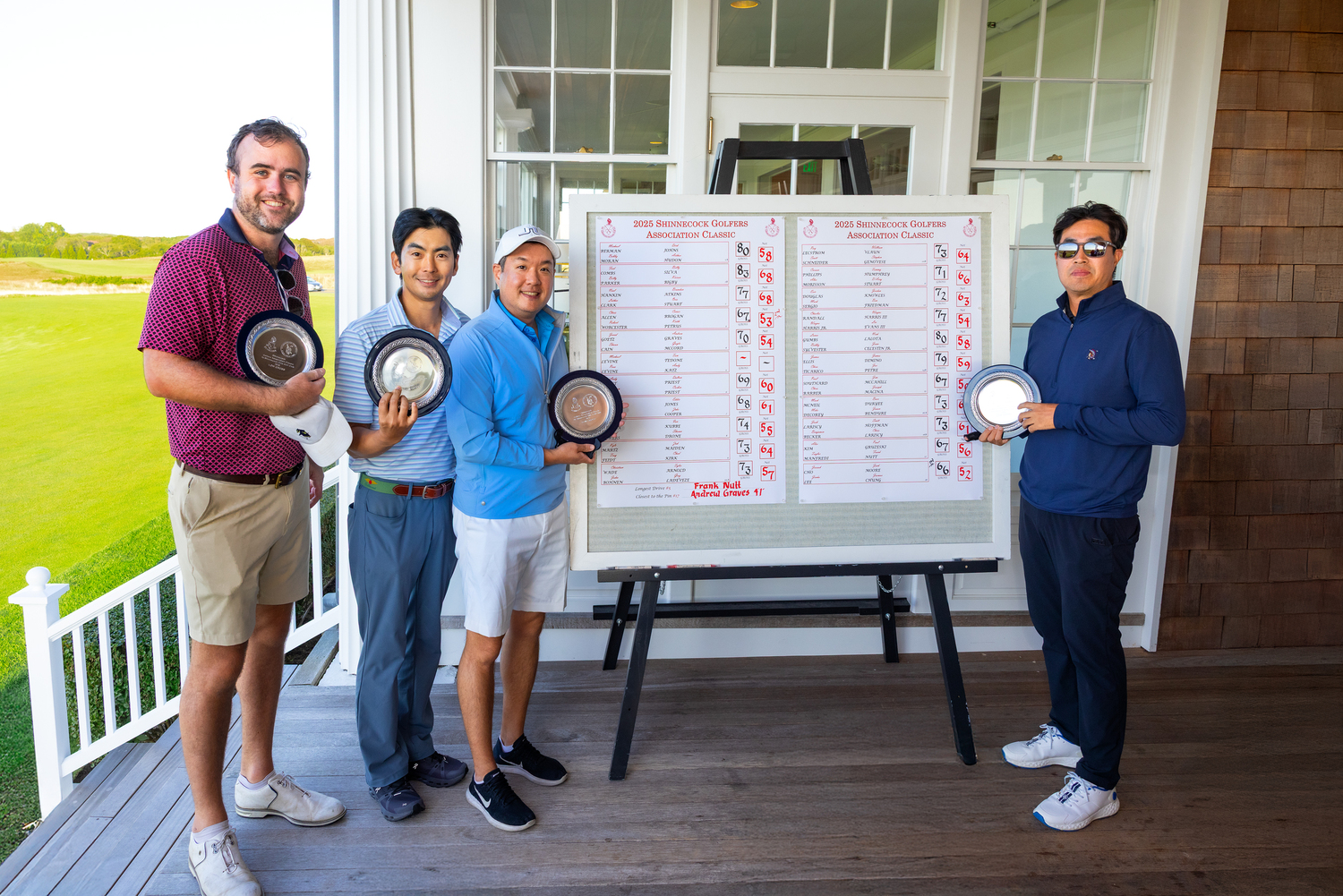 Shinnecock Hills Golf Club hosted the 2025 Shinnecock Golfers Association Golf Classic on September 22.  JOHN HALPERN