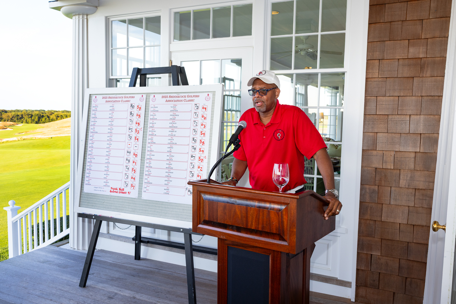 Shinnecock Hills Golf Club hosted the 2025 Shinnecock Golfers Association Golf Classic on September 22.  JOHN HALPERN