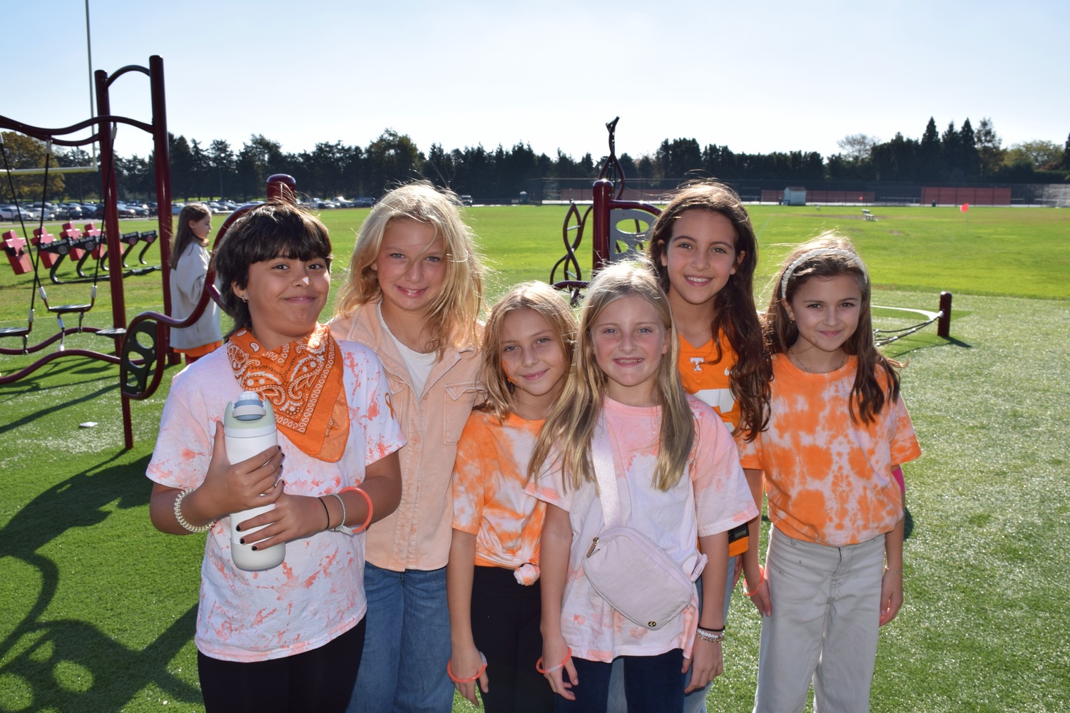 Southampton Intermediate School students came together in a sea of orange on October 22 to celebrate Unity Day, a national event that promotes kindness, acceptance and
inclusion. Dressed in bright orange — the official color of Unity Day — students and staff
participated in a variety of kindness activities designed to foster a positive school culture
and reinforce the importance of standing together against bullying. The district’s
participation in Unity Day is part of its ongoing commitment to fostering a safe, inclusive
and respectful learning environment for all students. COURTESY SOUTHAMPTON SCHOOL DISTRICT